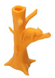 Orange resin model