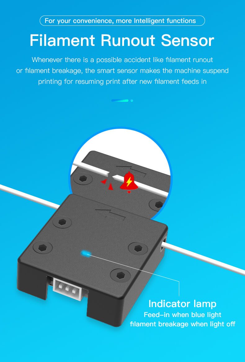 Creality Ender-6 3D printer filament sensor