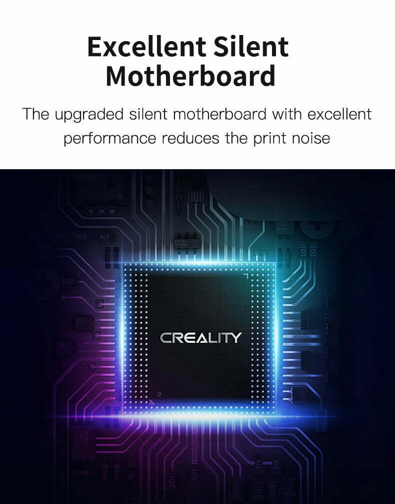 Creality CR-6 Max motherboard med silent drivers