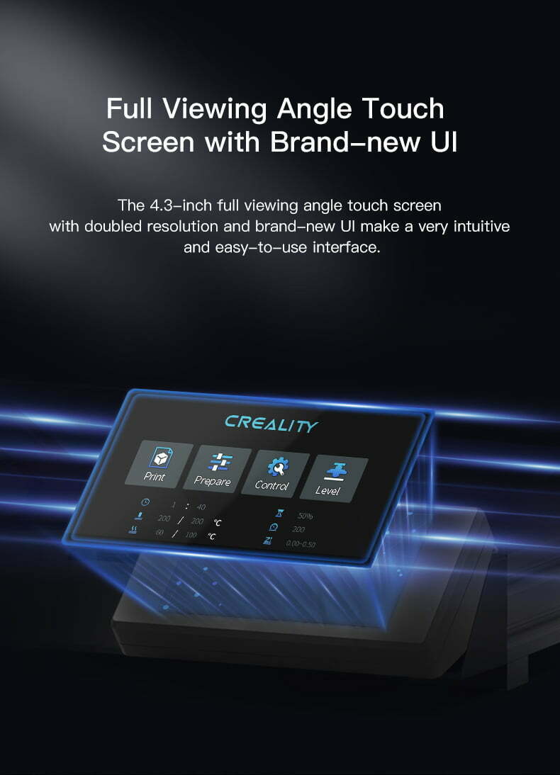 Creality CR-10 Smart Touch screen