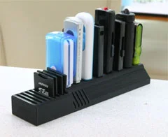 USB pen og SD kort arrangement