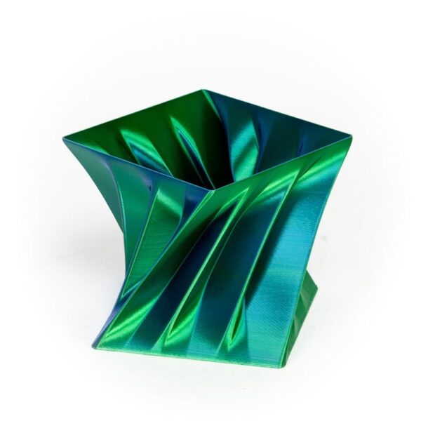 ColorMorph blå og grøn vase