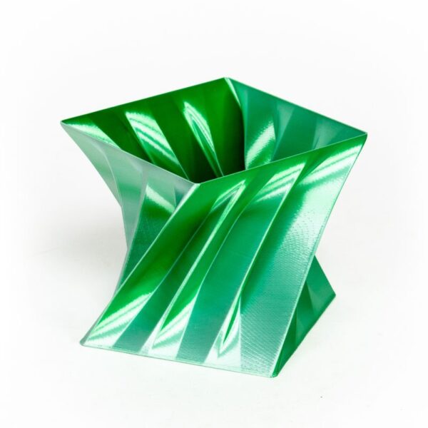 ColorMorph Grøn & Sølv Vase