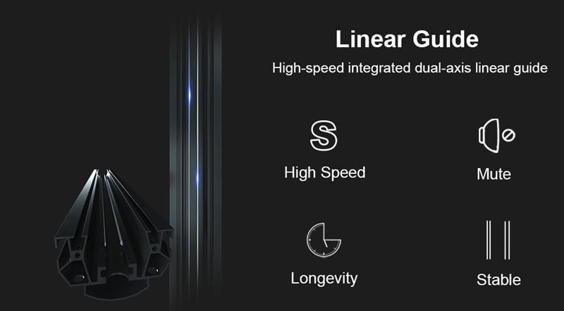 FLSUN V400 3D-printer opbygning med linear rails