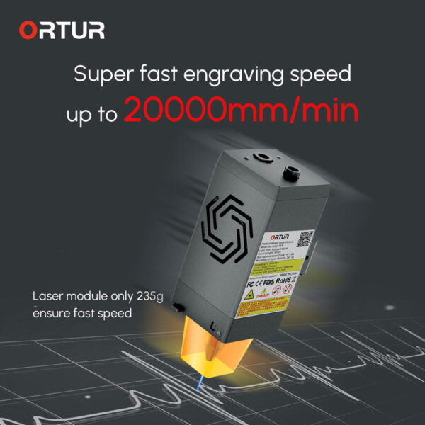 Ortur Laser Master 3 hastigheds præsentation