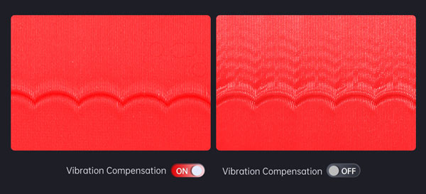 kobra 2 pro Vibration kontrol som giver flottere overflade