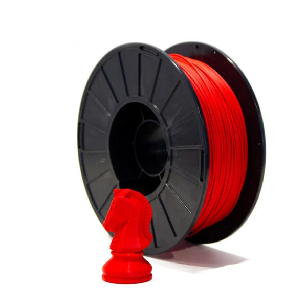 FilaLab PLA Red filament med Model