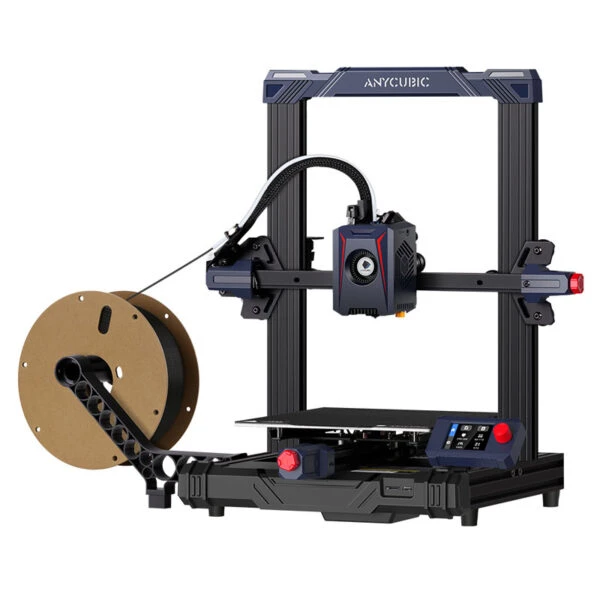Kobra 2 Neo 3D printer med monteret filamentrulle