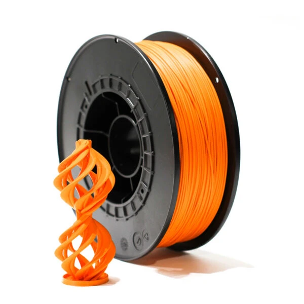 FilaLab PLA Orange filament med Model