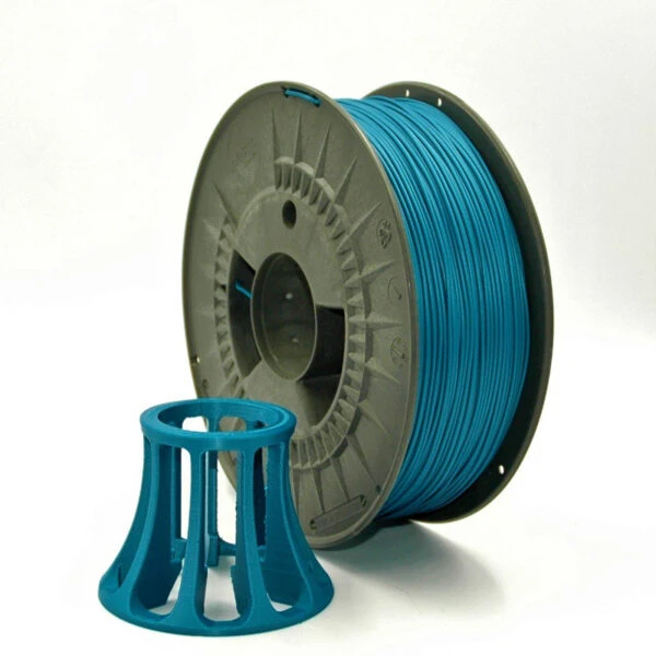 FilaLab PLA Turquise Blue filament med Model