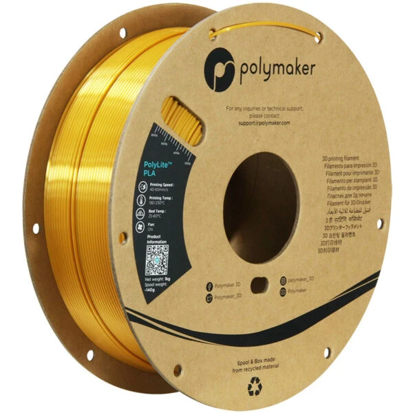 PolyLite Silk PLA Gold