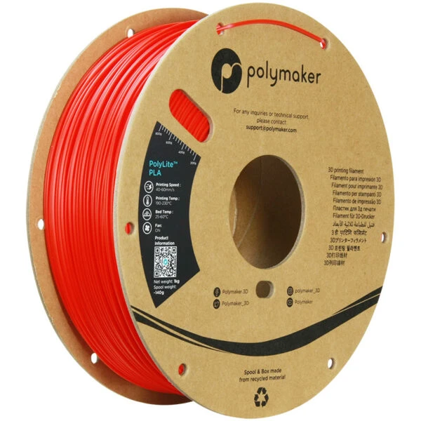 PolyLite PLA Red