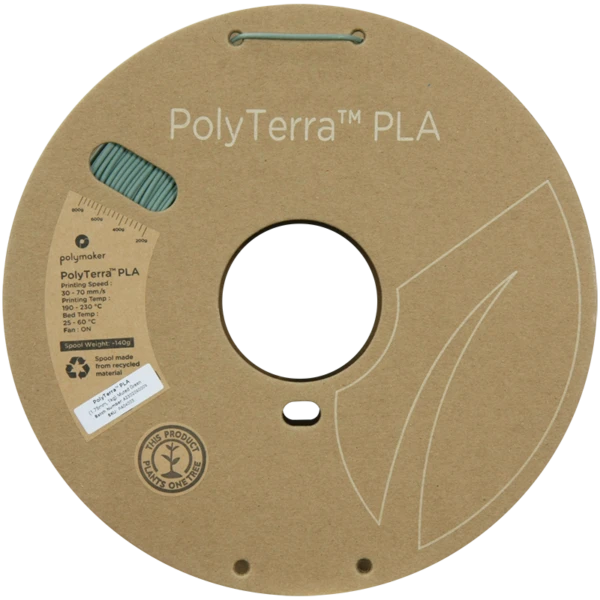 PolyTerra PLA Muted White rulle