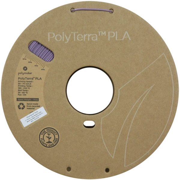 PolyTerra PLA Muted Purple rulle
